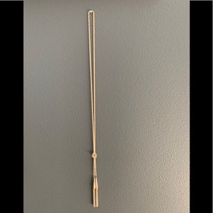 NWOT Kendra Scott Phara Lariat neckalce - gold